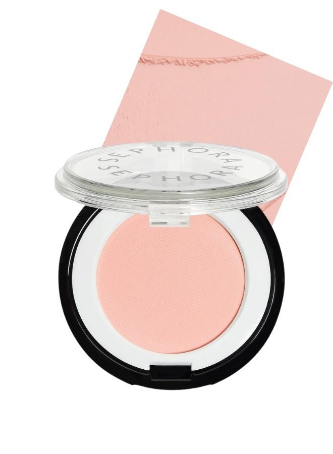 SEPHORA Collection Colorful Eyeshadow 301 Strawberry Macaroon – Muted Light Baby Pink Nude Matte Finish 0.035 oz / 0.99 g Highly Pigmented Pressed Powder Eyeshadow - Image 1